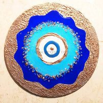 دیوارکوب چشم نظر رزینی