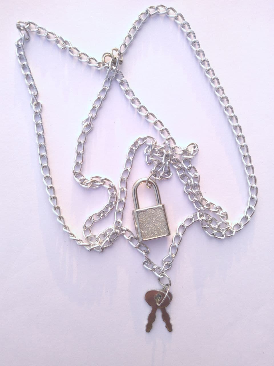 گردنبند قفل و کلید مدل (sz13261)گردنبند قفل و کلید مدل (sz13261)
